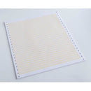 NCR Lineflow Paper 1110/1 Part Gold Lined Box 2500
