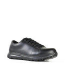 Bata Fire Shoe Lace Up Slip Resistant 3 Black
