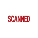 X-Stamper Self-Inking Stamp 'Scanned' Red