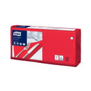 Tork Edge Emboss Napkins Luncheon 2 Ply 4 Fold Red Pack 200