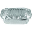Castaway Takeaway Tray Container Foil 215 x 149 x 46mm Carton 500