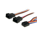 Startech 12in 4 Pin Pwm Fan Extension Power Y Cable - F/m