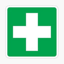 First Aid Sticker Large 210 x 210mm