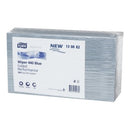 Tork W4 Wiper 440 Blue Industrial Heavy-Duty Wiping Paper 3 Ply 130082100 Sheets Per Pack
