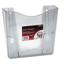 Deflecto Brochure Holder Wall Mounted A4 Smoke