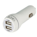 Moki Dual USB Car Charger - Charge on the Go!