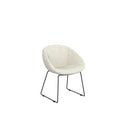 Camellia Visitor Chair Sled Base Reef Natural