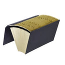 Marbig Expanding File Manilla A-Z 21 Pocket Foolscap Blue