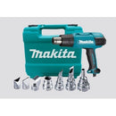 Makita 2000W Heat Gun with 8 Piece Accessories Kit
