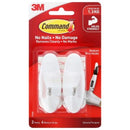 3M Command Hook 17068 Medium 1.3kg White Pack 2