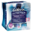 Libra Ultrathin Pads SuPer With Wings Pack 12 Carton 6