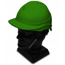 Wise Hard Hat with Ratchet Harness Green Each