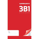 Warwick 3B1 Notebook Soft Cover 7mm Ruled 165 x 100mm 32 Leaf