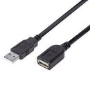 Dynamix 5m Usb 2.0 Cable Usb-a Male To Usb-a Female Connectors