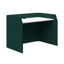 Sonic Focus Desk Acoustic 850h x 1200l x 800d Peacock Green Snow