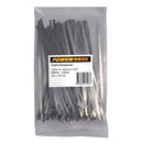 Powerforce Metal Cable Tie 316ss Stainless Steel 360mm x 4.6mm 100pk