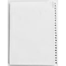 Indices Printed Numbers 1-25 A4 White Set 10