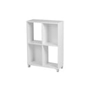 Zealand Cubby Hole 4 Cube 800(w)x300(d)x850(h)mm 18mm Melamine Panel White