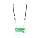 Lanyard Double Swivel Hook 80cm Length Black Pack 100