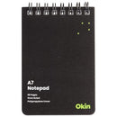 Okin Spiral Notepad Polyprop A7 96 Pages