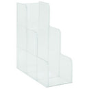 Esselte Storage Shelf 3 Compartment Clear