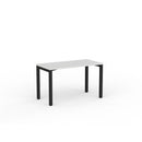 Cubit Desk 1200Wx600D White / Black Frame