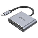 Unitek 4-in-1 USB Multi-Port Hub with USB-C Connector