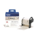 Brother Labelling Tape Continuous Film QL DK-22212 62mm x 15.24m BlackOn White