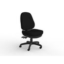 Plymouth Task Chair 3 Lever High Back Breathe Black
