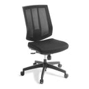 Rally Task Chair High Back Mesh Syncro No Arms Black