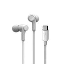 Belkin Rockstar Headphones With USB-C Connector White
