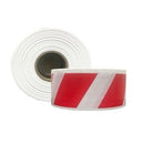 Hazard LDPE Tape 100mm x 300m Red & White Roll