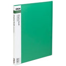 Okin Display Book With Insert Spine A4 20 Pocket Green