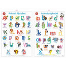 LCBF Wall Chart Poster The Alphabet Of Animals 500 x 740mm