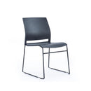 Soho Visitor Chair Black Unassembled
