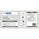 2Care Floor Cleaner Label Sheet 3