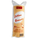 Help-it Cosmetic Cotton Round Pads Bag 80