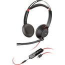 Poly Blackwire 5220 Stereo Usb-c Headset +3.5mm Plug +Usb-c/a Adapter