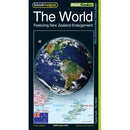 Kiwimaps Sheet Map World Political 690 x 1000mm