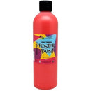 5 Star Tempera Poster Paint 500ml Metallic Red