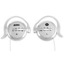 Moki Clip On Earphone White