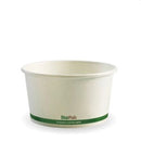 BioPak Biobowl 12oz 430ml White Carton 500