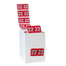Filecorp C-Ezi Lateral File Labels Year 2022 16 x 28mm Box 100