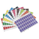 Codafile Lateral File Labels Number Miniset 0-9 25mm Set 10