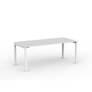 Cubit Desk 1800Wx800D White / White Frame