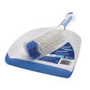 Oates Ultimate Dustpan Set Grey and Blue
