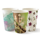 BioPak Paper Cup Single Wall 280ml / 8oz Art Series Carton 1000