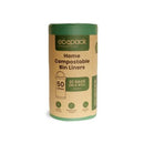 Ecopack Compostable Bin Liner 50l 600x940 Green 30bags/roll