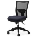 Team Air Heavy Duty Task Chair High Back Mesh 3 Lever Denim