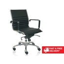 ES Executive Chair Lowback PU Black
